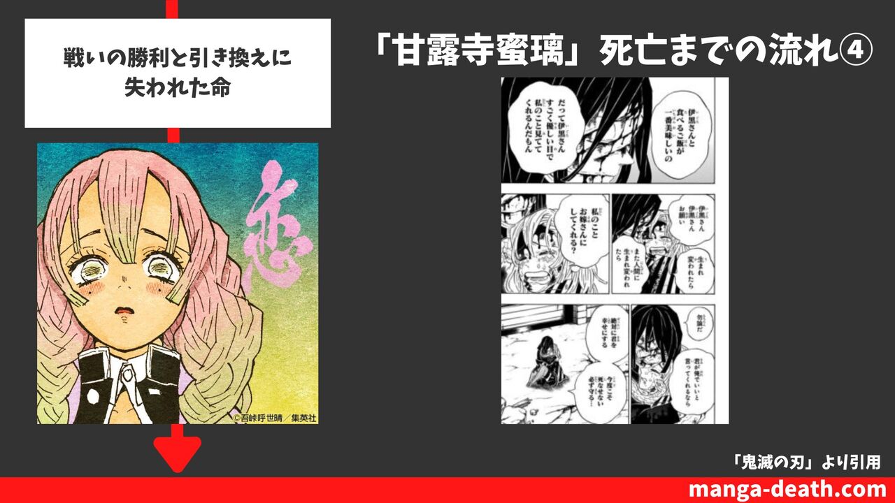 戦いの勝利と引き換えに失われた命