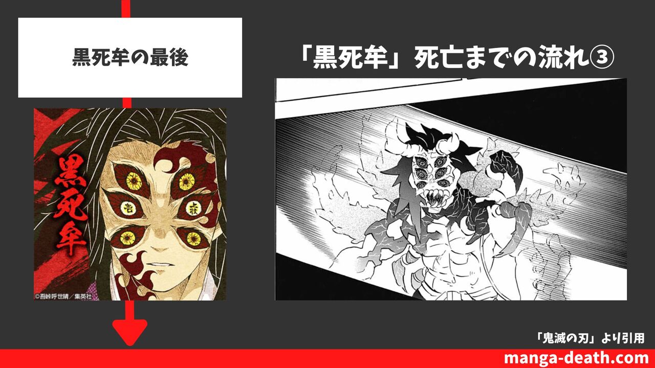 黒死牟の最後